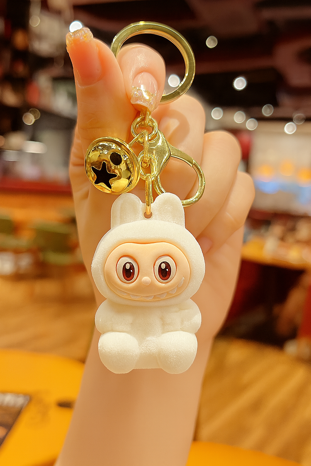 Mini Labubu Bag Charm & Keychain