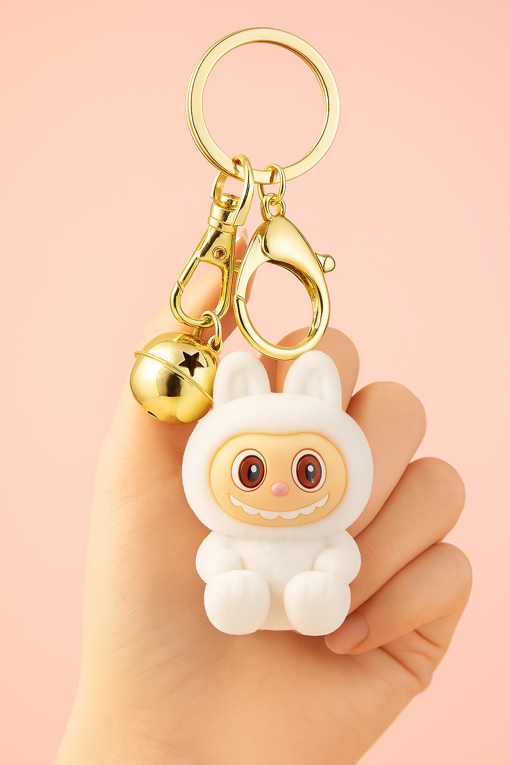 Mini Labubu Bag Charm & Keychain