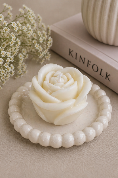 Blush Rose Soy Candle