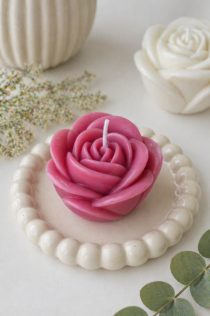 Blush Rose Soy Candle