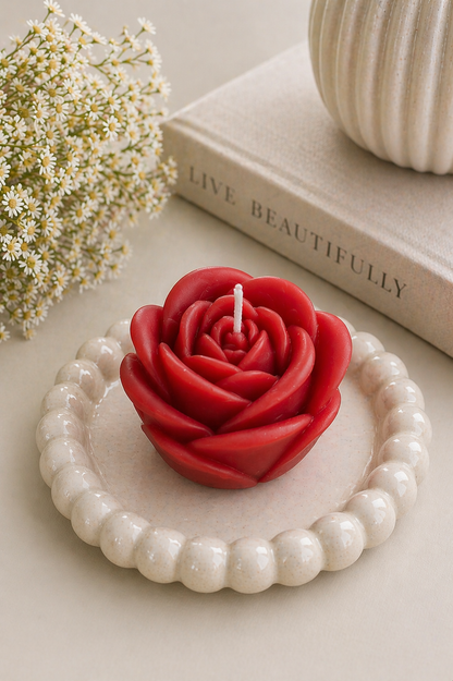 Blush Rose Soy Candle