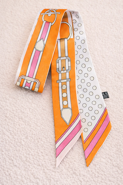 Monaco Silk Twilly Scarf