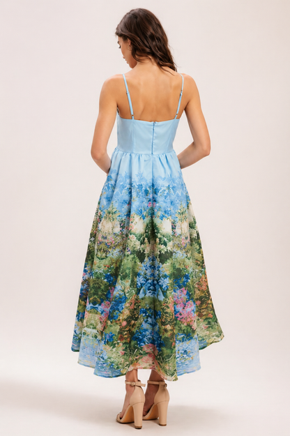 Monet Garden Midi Dress