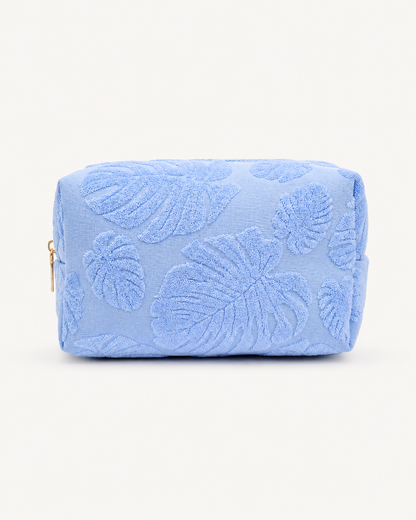 Palm Breeze Monstera Cosmetic & Travel Organizer Pouch