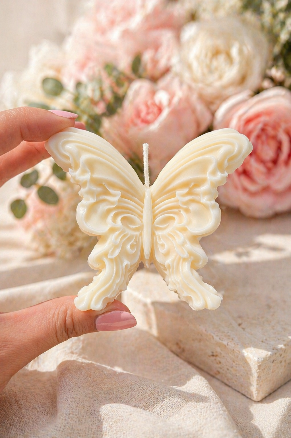 Butterfly Sculptural Soy Candle