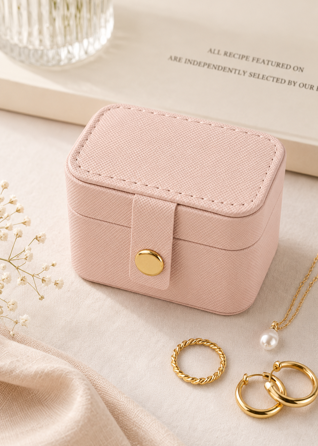 Mini Travel Jewelry Storage Case