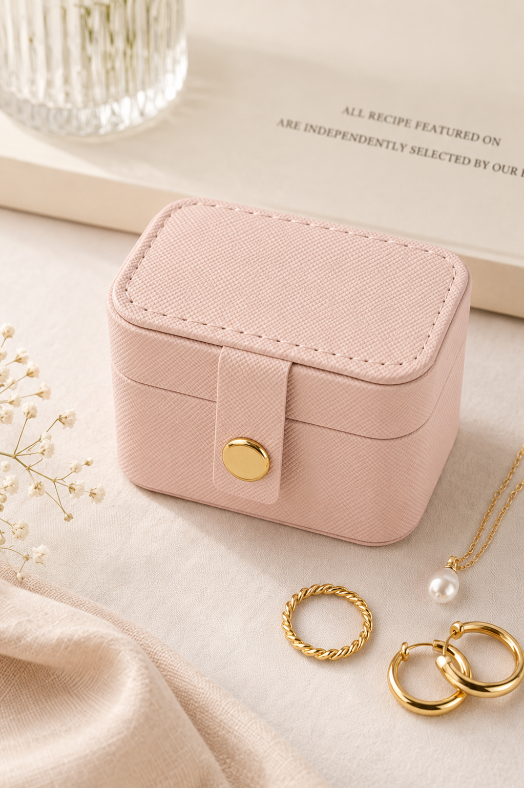 Mini Travel Jewelry Storage Case