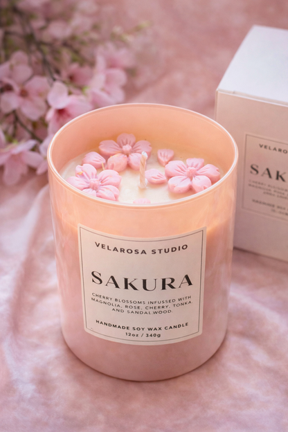 Sakura Candle