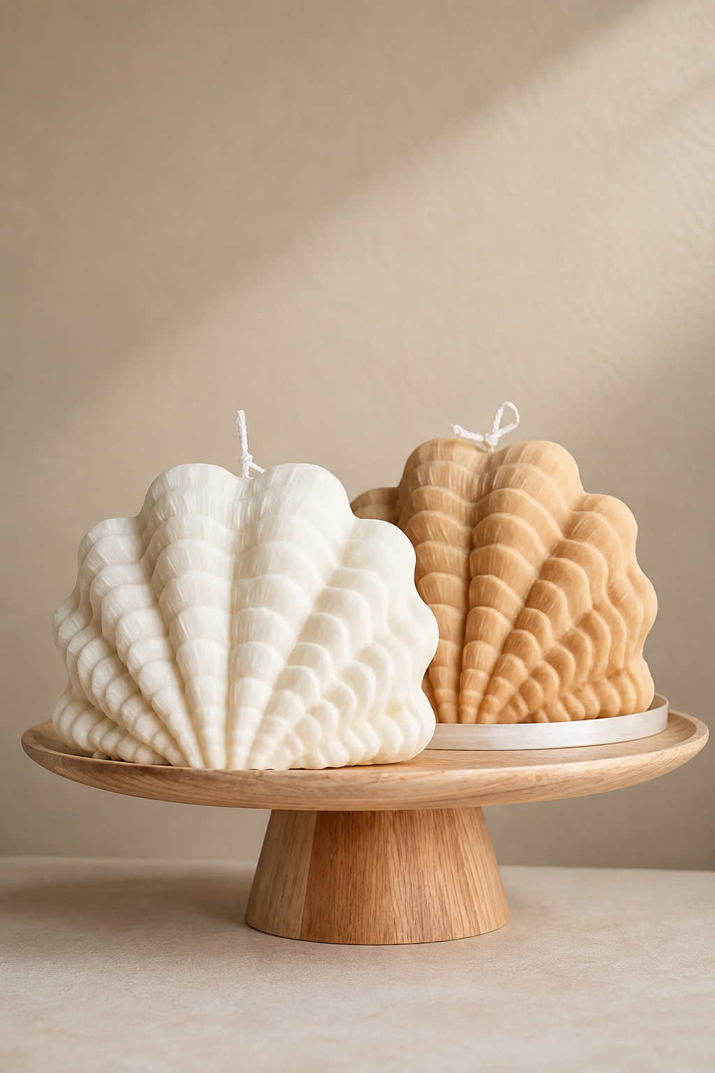 Coral Fan Sculptural Soy Candle