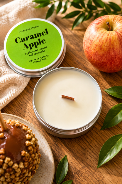 Caramel Apple Scented Candle