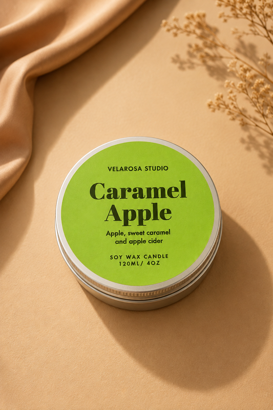 Caramel Apple Scented Candle