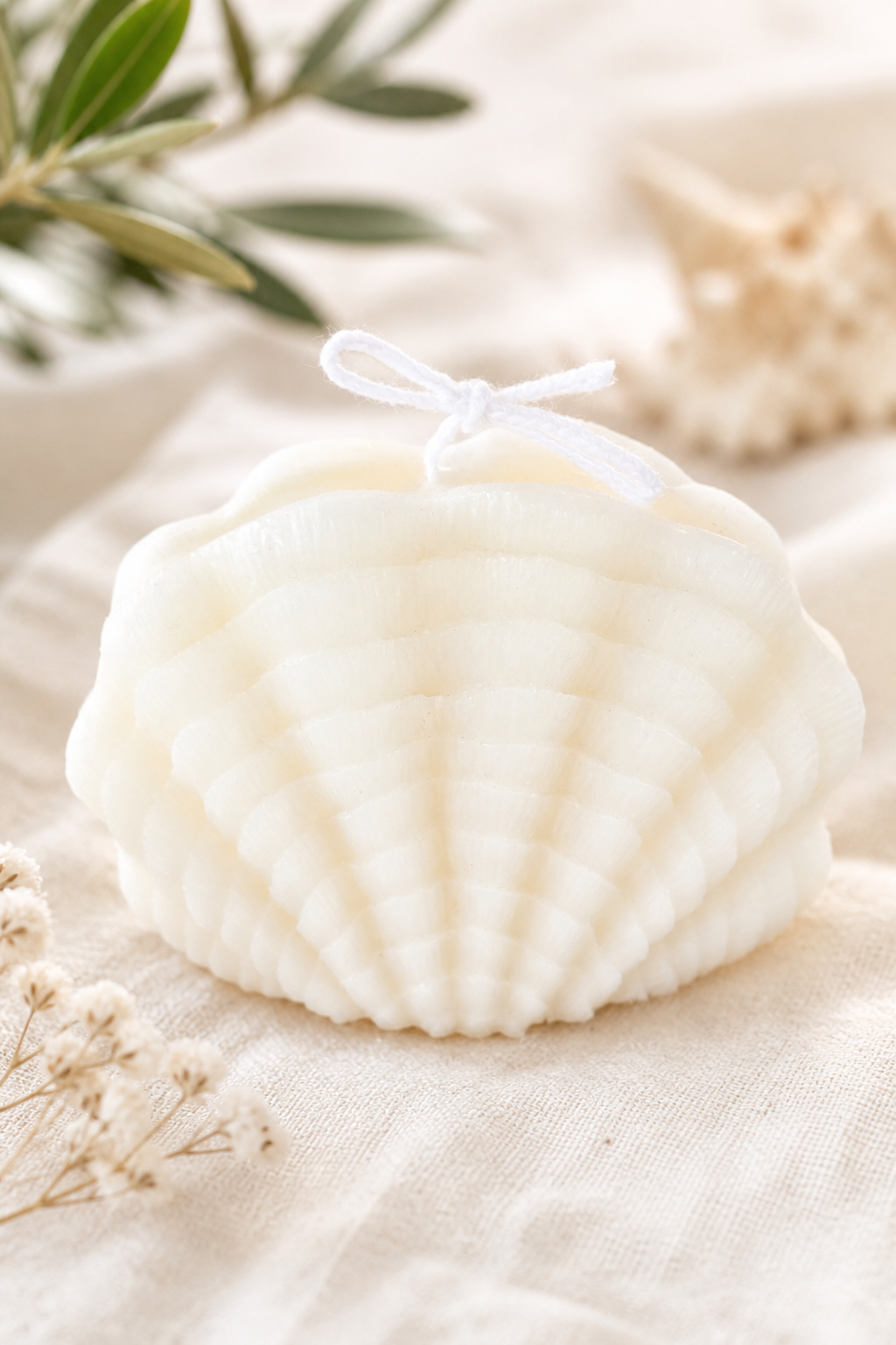 Coral Fan Sculptural Soy Candle