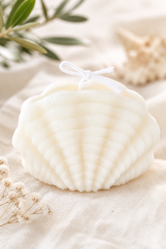 Coral Fan Sculptural Soy Candle