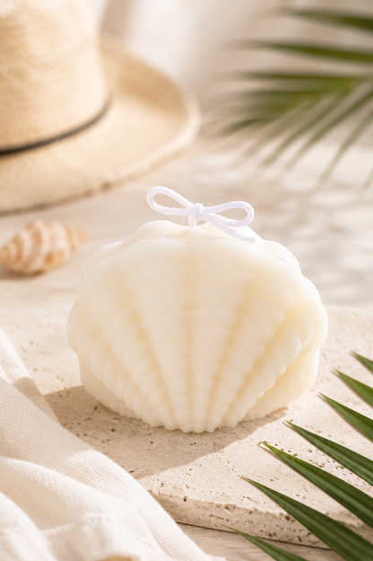 Coral Fan Sculptural Soy Candle