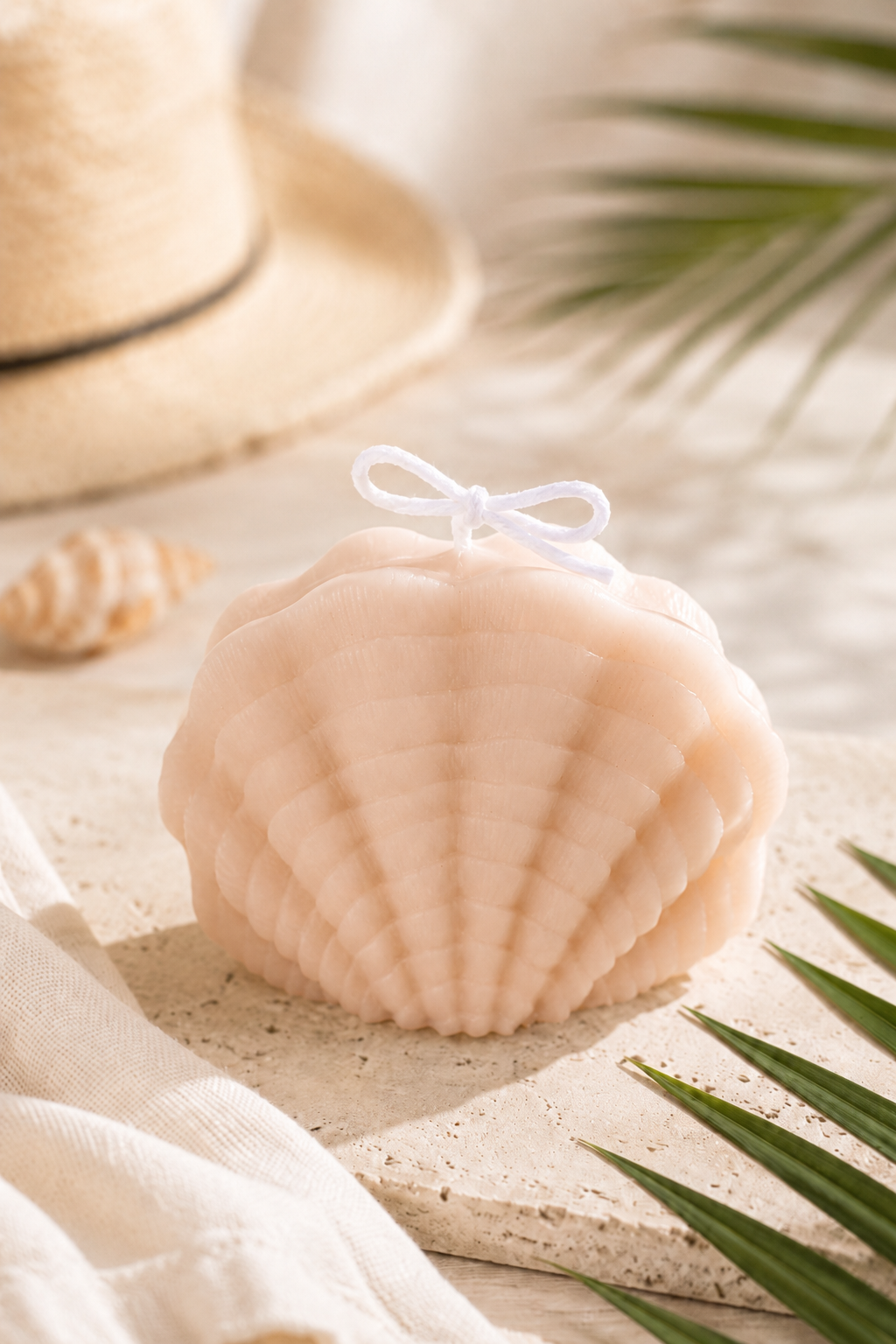 Coral Fan Sculptural Soy Candle