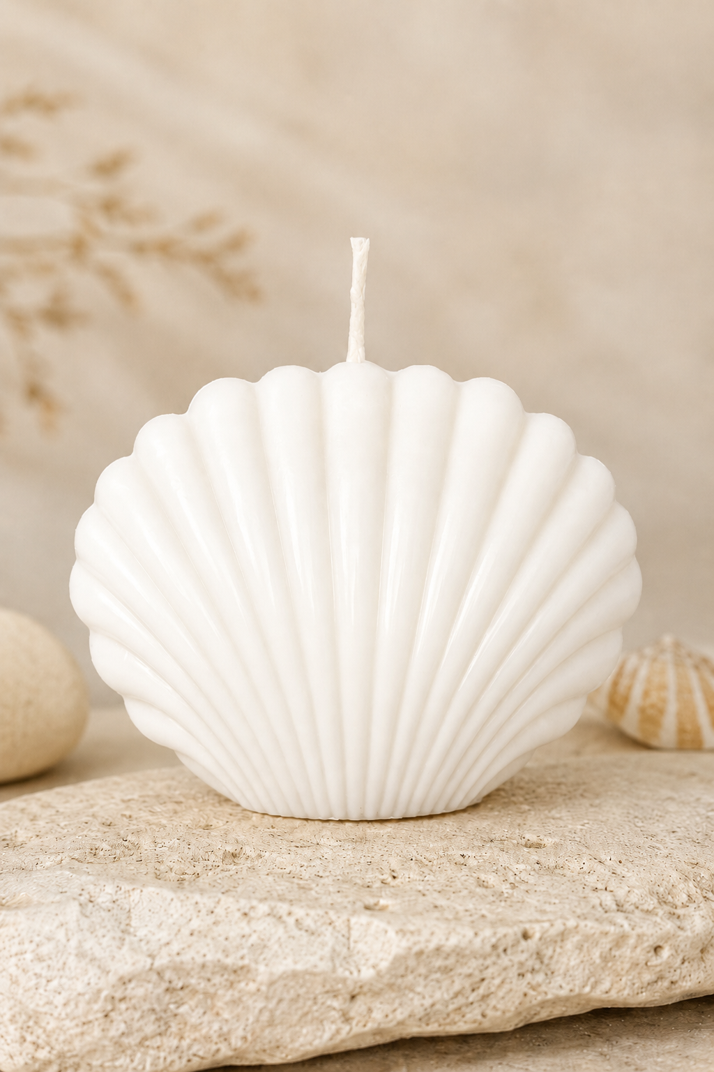 Seashell Bliss Sculptural Soy Candle