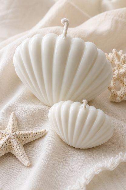 Seashell Bliss Sculptural Soy Candle