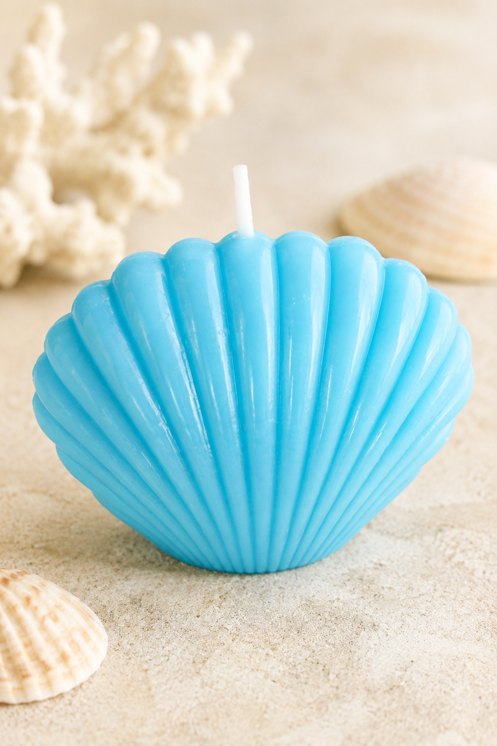 Seashell Bliss Sculptural Soy Candle