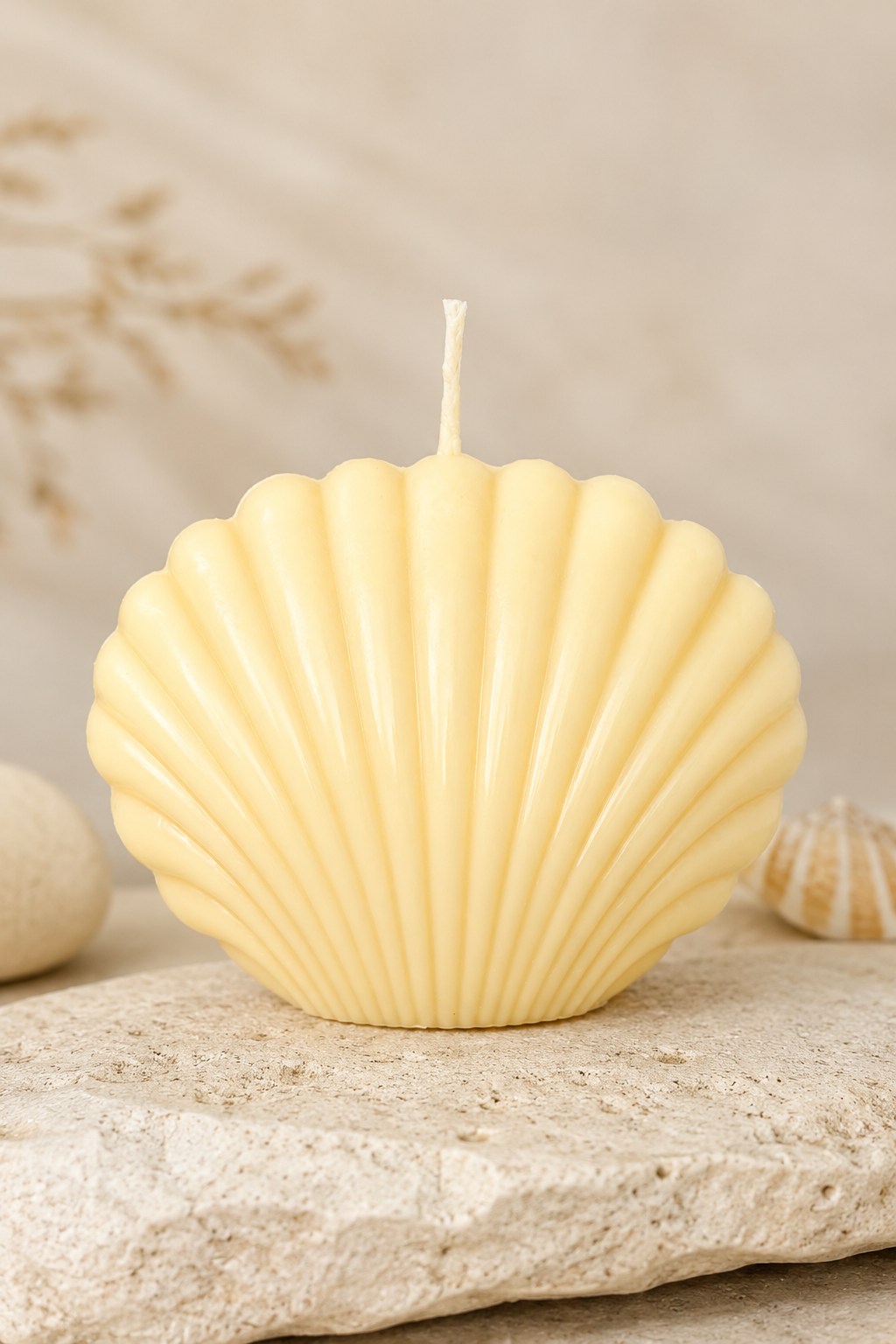 Seashell Bliss Sculptural Soy Candle