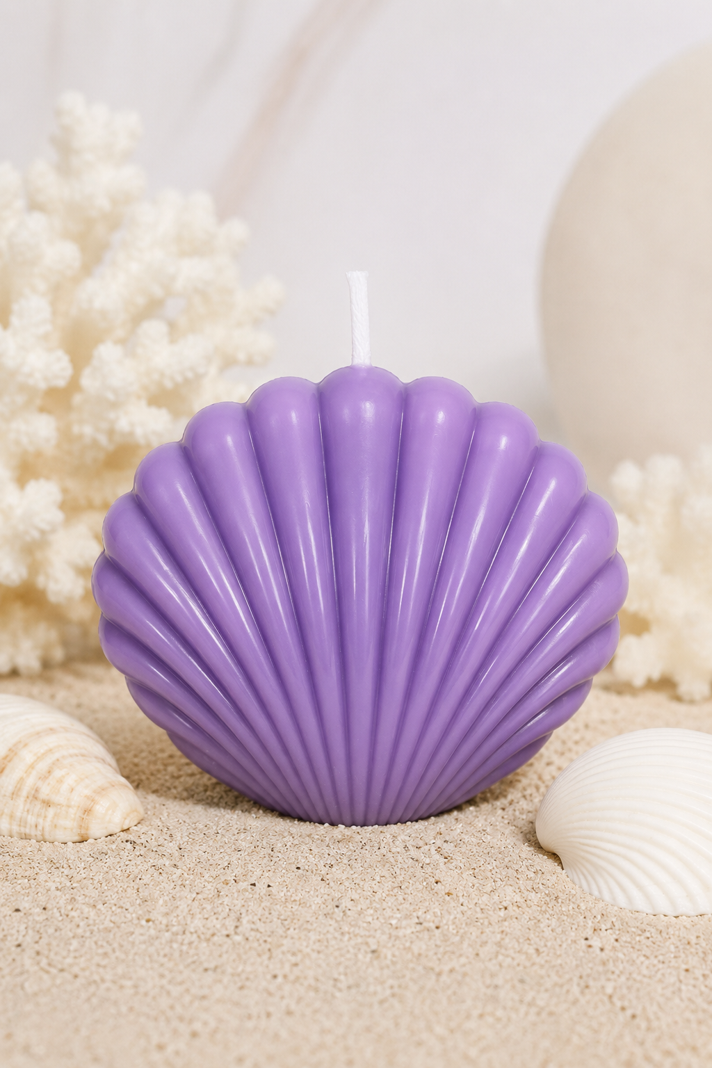 Seashell Bliss Sculptural Soy Candle