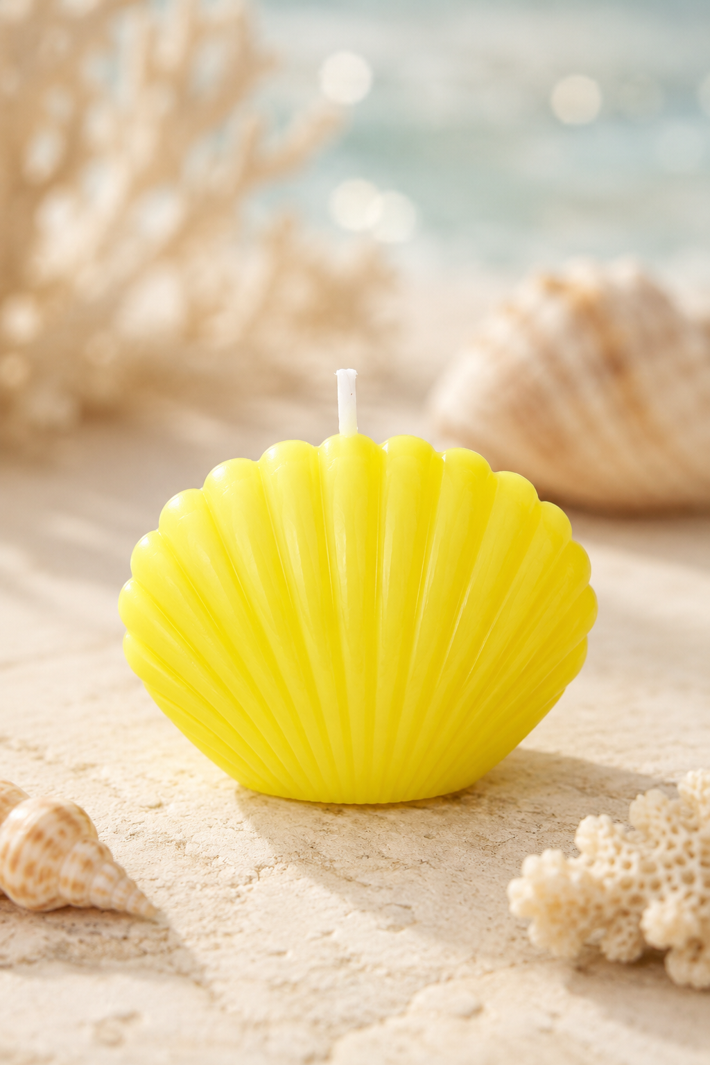 Seashell Bliss Sculptural Soy Candle