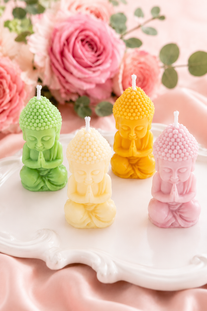 Mini Buddha Sculptural Soy Candle