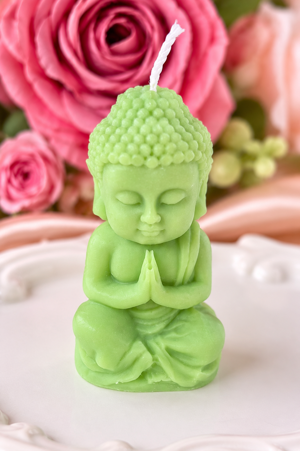 Mini Buddha Sculptural Soy Candle