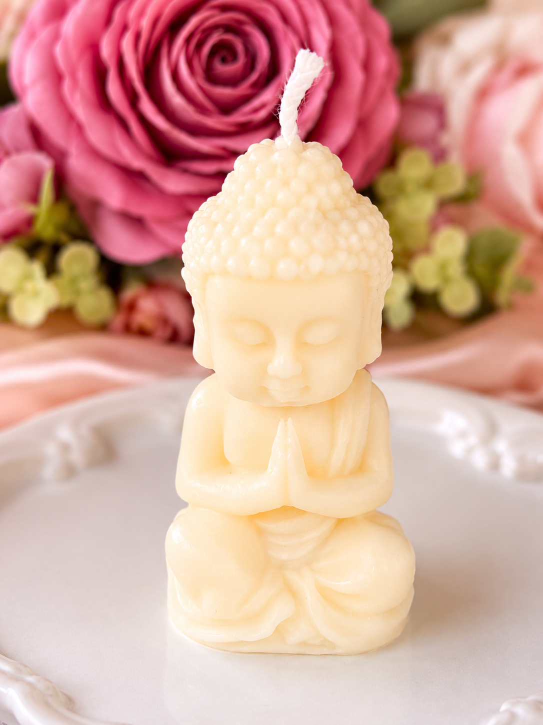 Mini Buddha Sculptural Soy Candle