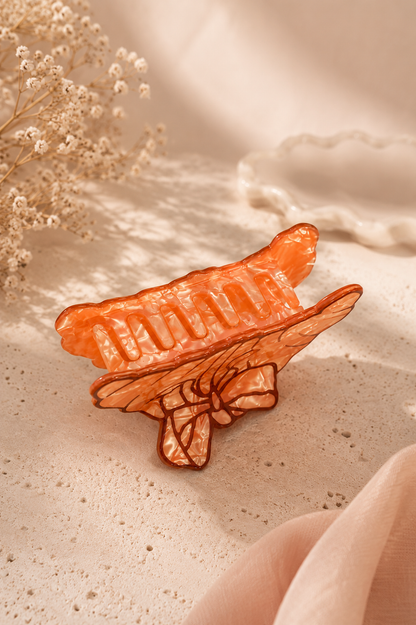 Croissant Claw Clip – French Pastry Hair Accessory