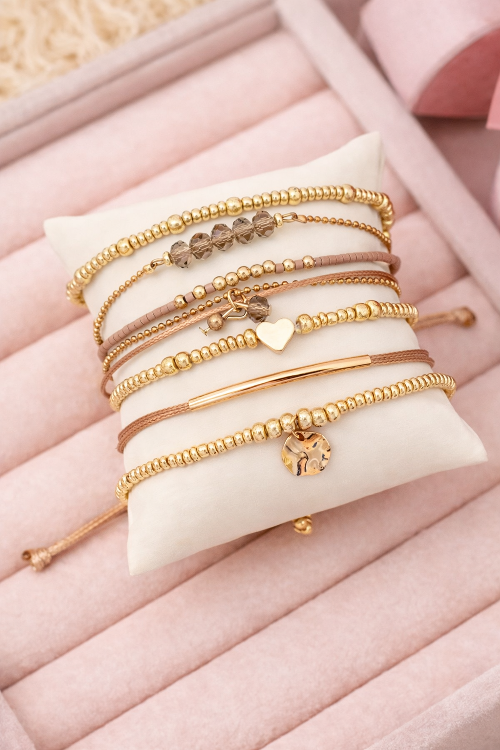 Golden Harmony Bracelet Set