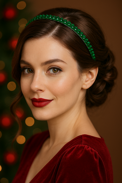 Crystal Holiday Sparkle Headband