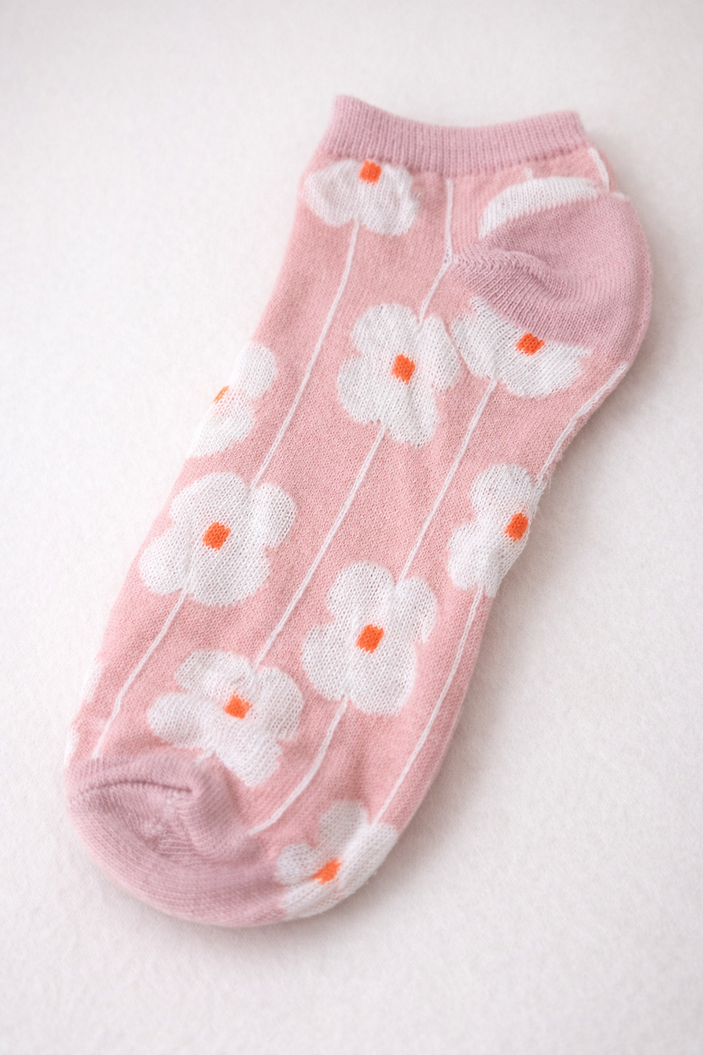 Vintage Floral Sheer Ankle Socks – 5 Styles
