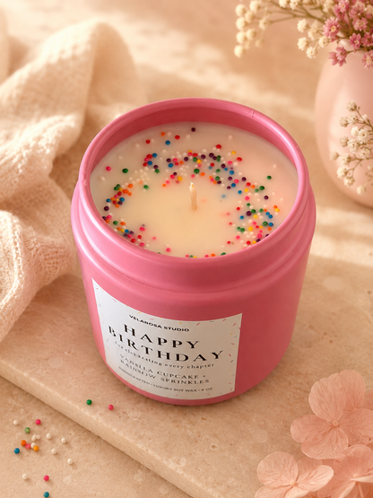Happy Birthday – Luxury Soy Candle | 9 oz