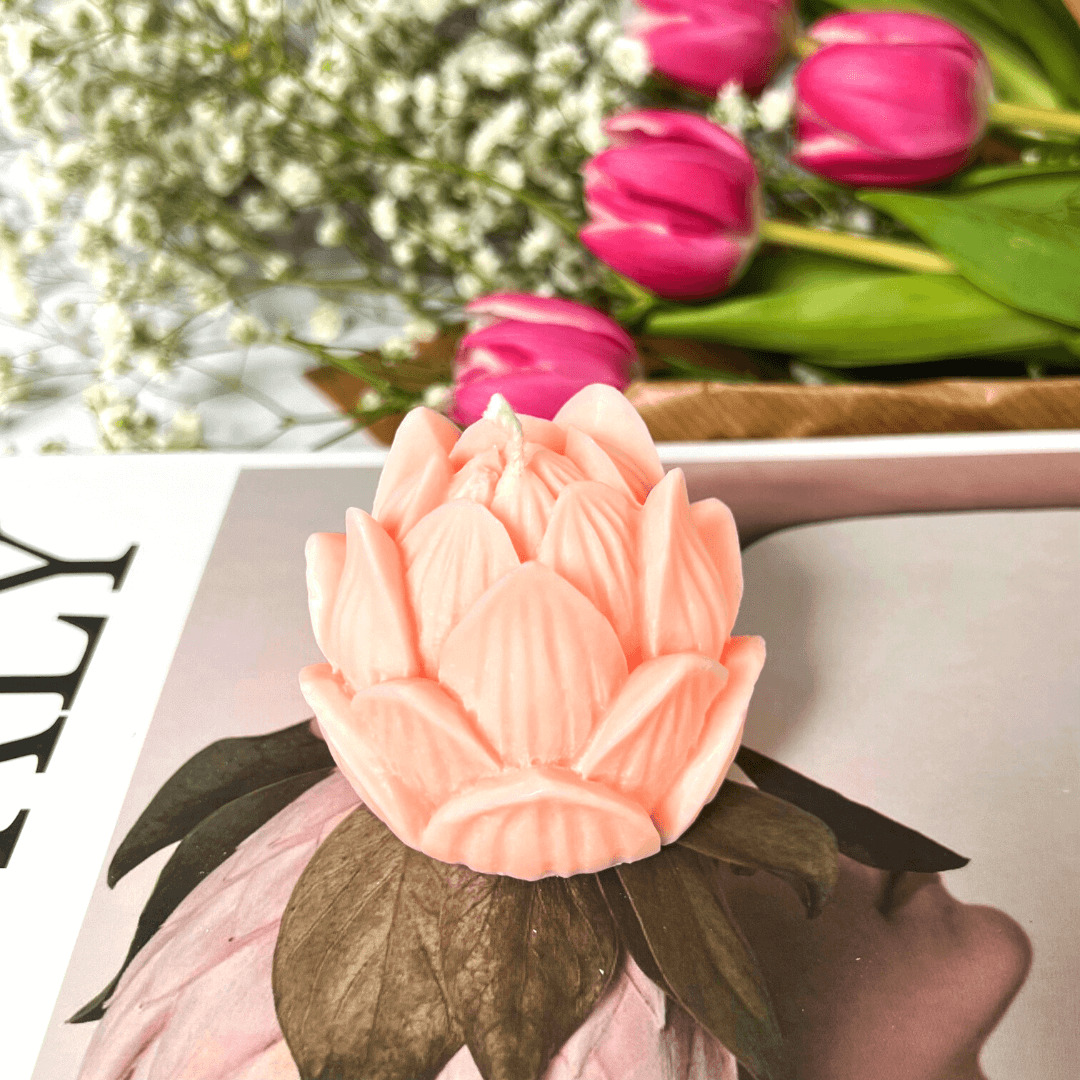 Lotus Flower Candle