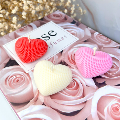 Mini Heart Candle