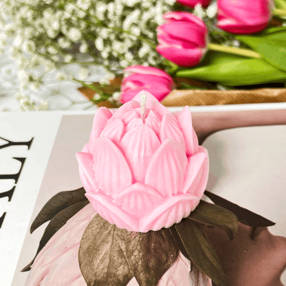 Lotus Flower Candle
