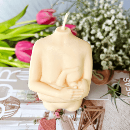 Breastfeeding Woman Candle
