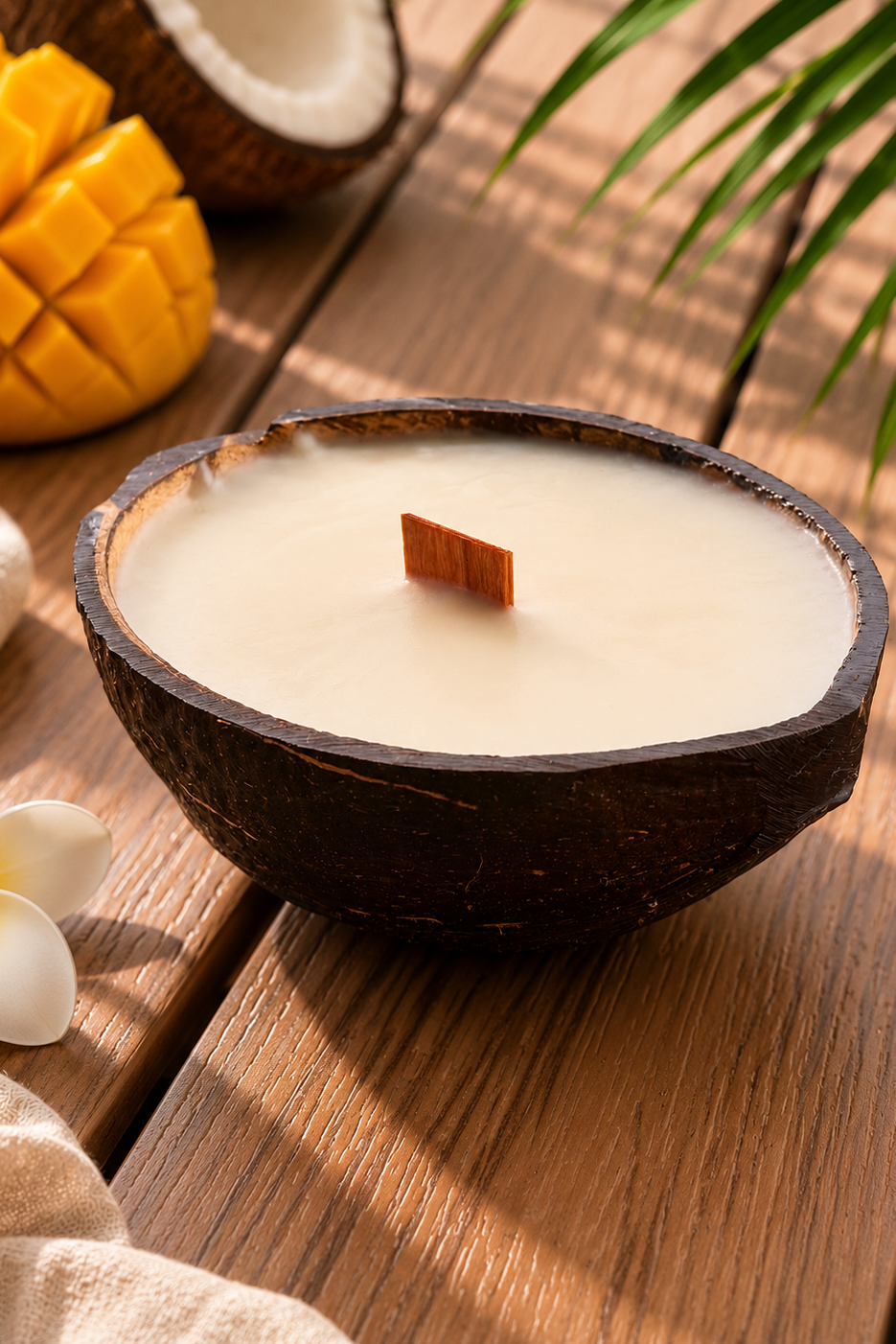Island Escape Coconut Bowl Soy Candle