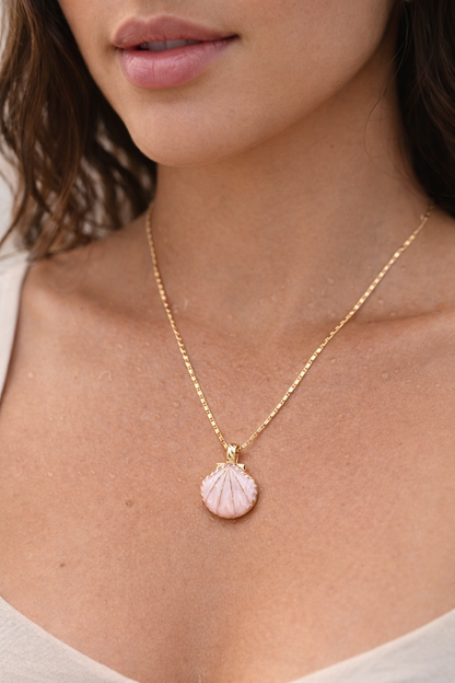 Ocean Treasure Shell Pendant Necklace