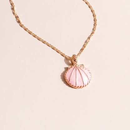 Ocean Treasure Shell Pendant Necklace