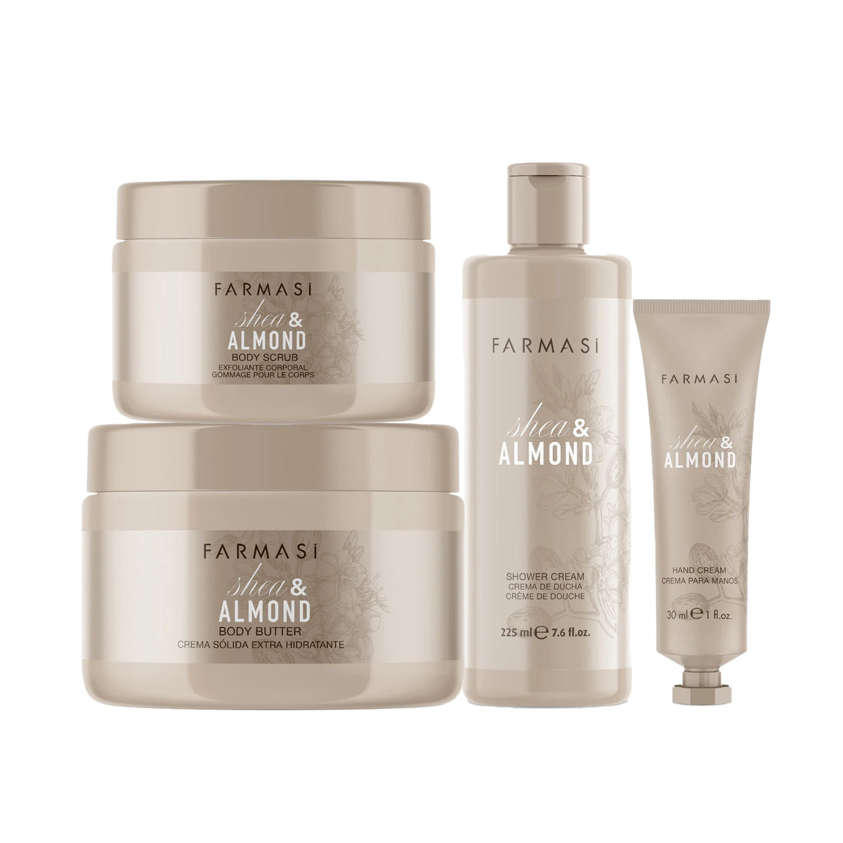 Shea Butter & Almond Body Set by Farmasi – official product image 1