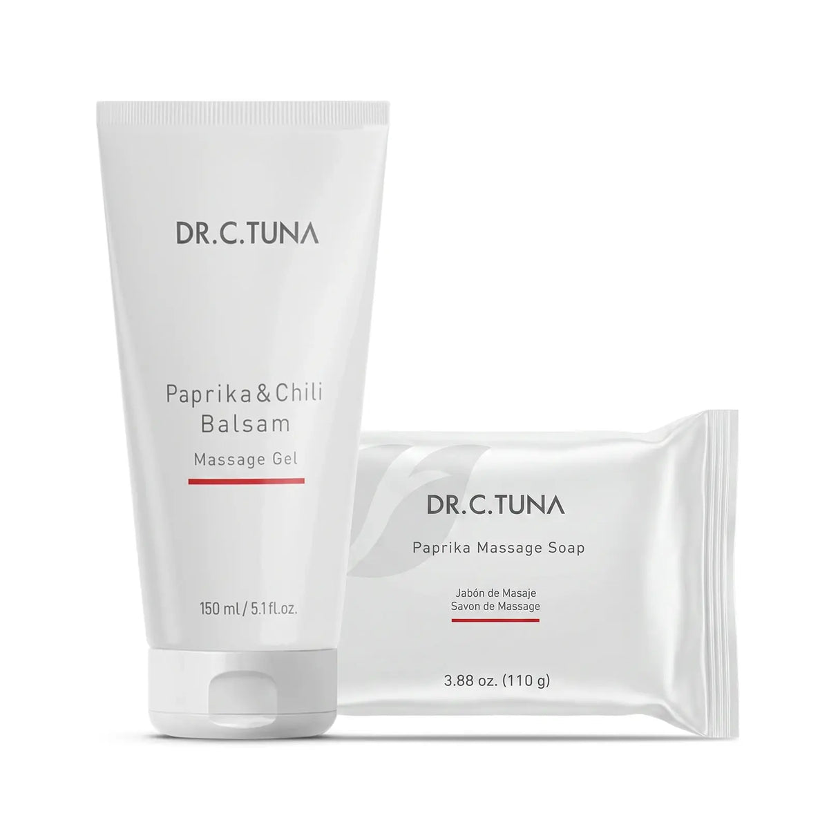 Dr. C. Tuna Paprika Ritual: Massage Soap & Massage Gel by Farmasi – official product image 1