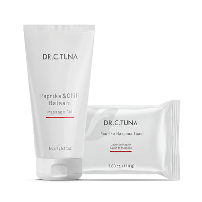 Dr. C. Tuna Paprika Ritual: Massage Soap & Massage Gel by Farmasi – official product image 1