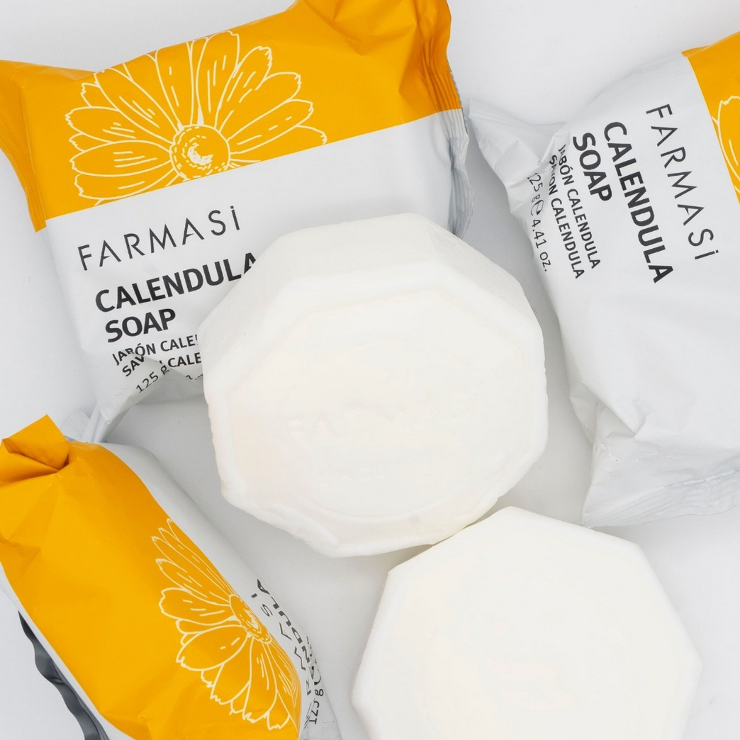 Calendula Soap by Farmasi – official product image 2
