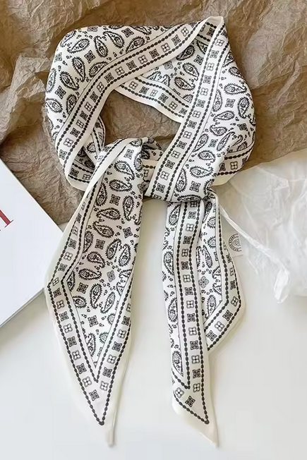 Paisley Everyday Twilly Scarf Set – Set of 4