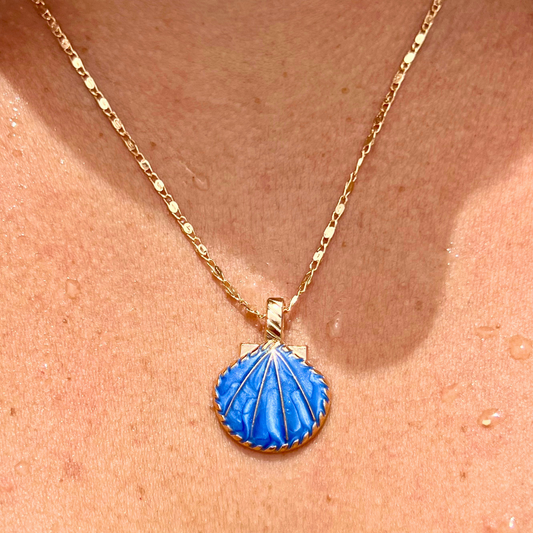 Ocean Treasure Shell Pendant Necklace