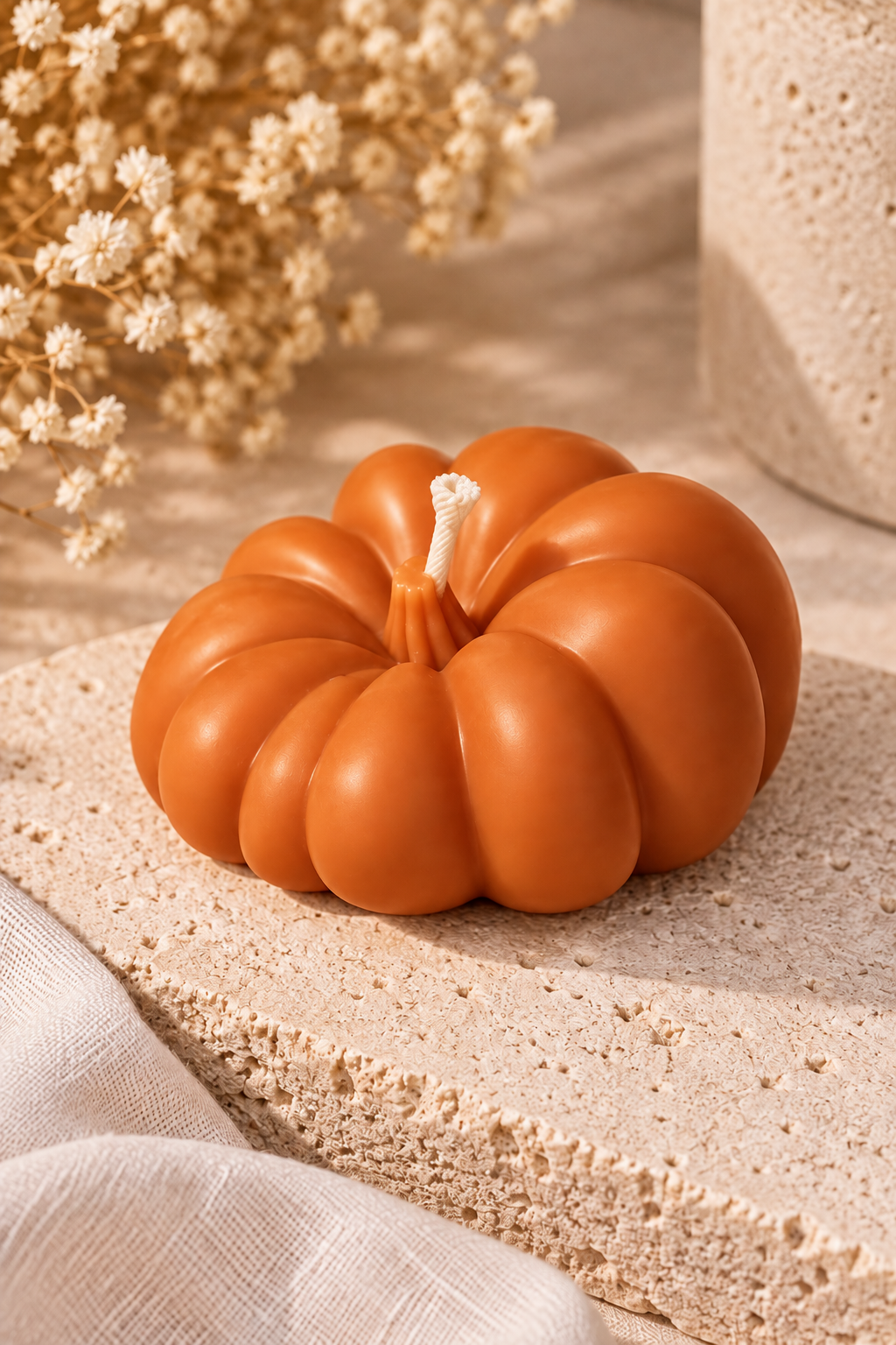 Heirloom Pumpkin Sculptural Soy Candle