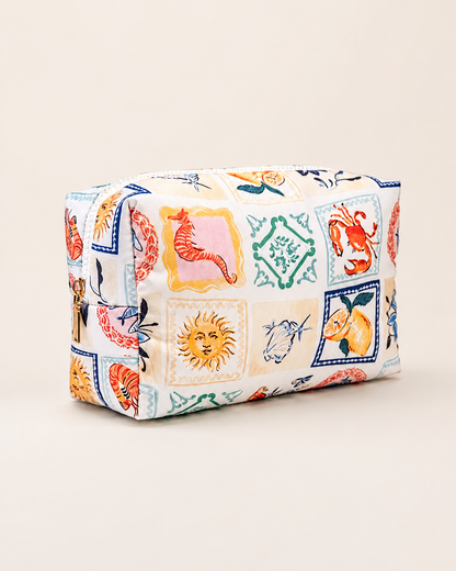 Amalfi Escape Cosmetic & Travel Organizer Pouch