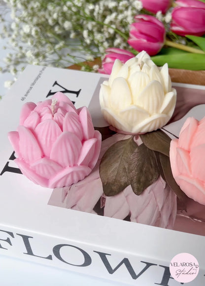 Lotus Flower Candle