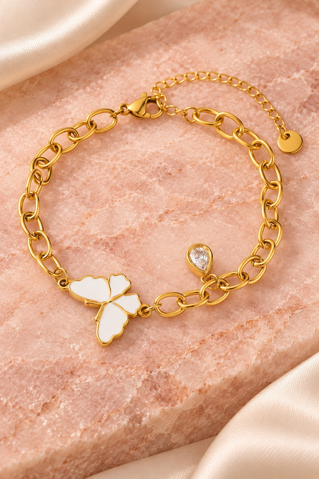 Butterfly Chain Bracelet